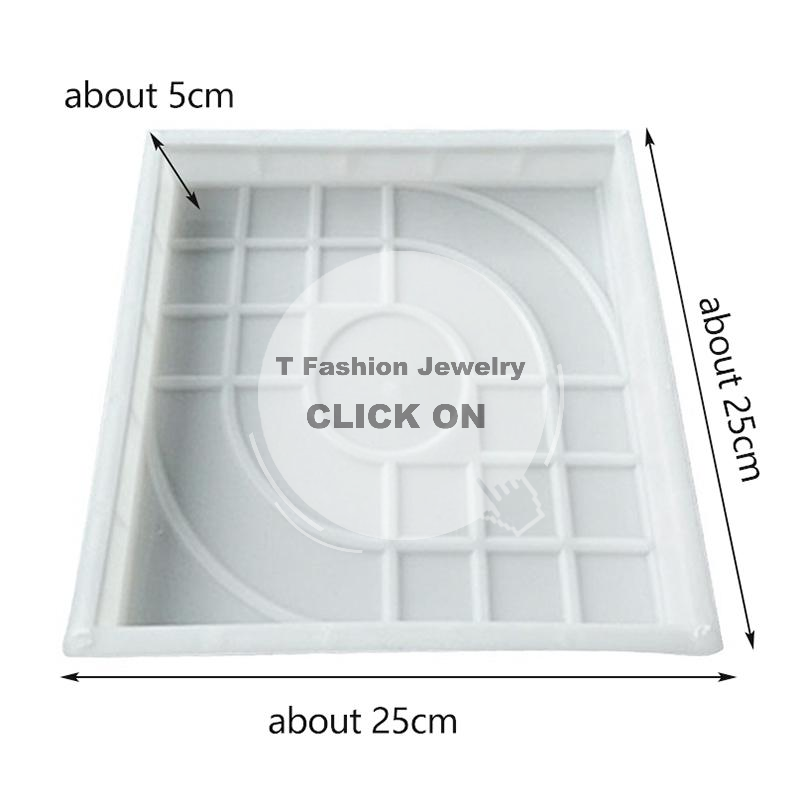 Gardening Tools Diy - Reusable Plastic Paving Mold for Crafting