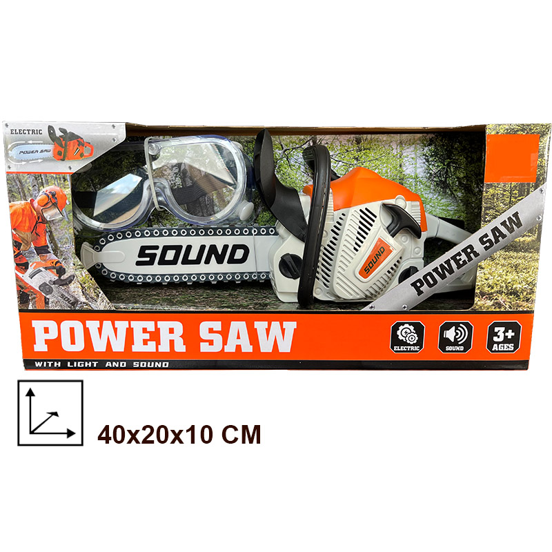 Toy Chainsaw with Goggles Chil - Gardening Tools For 8 Year Olds recensie en prijs