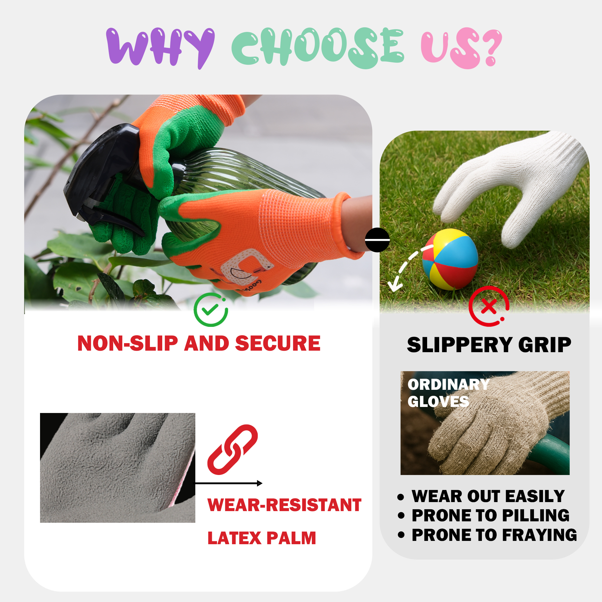 4 Pairs Kids Gardening Gloves  - Gardening Tools For 8 Year Olds recensie en prijs