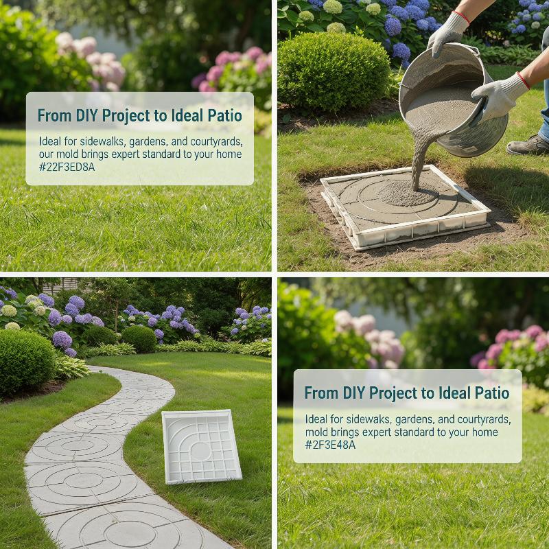 Reusable Plastic Paving Mold f - Gardening Tools Diy recensie en prijs