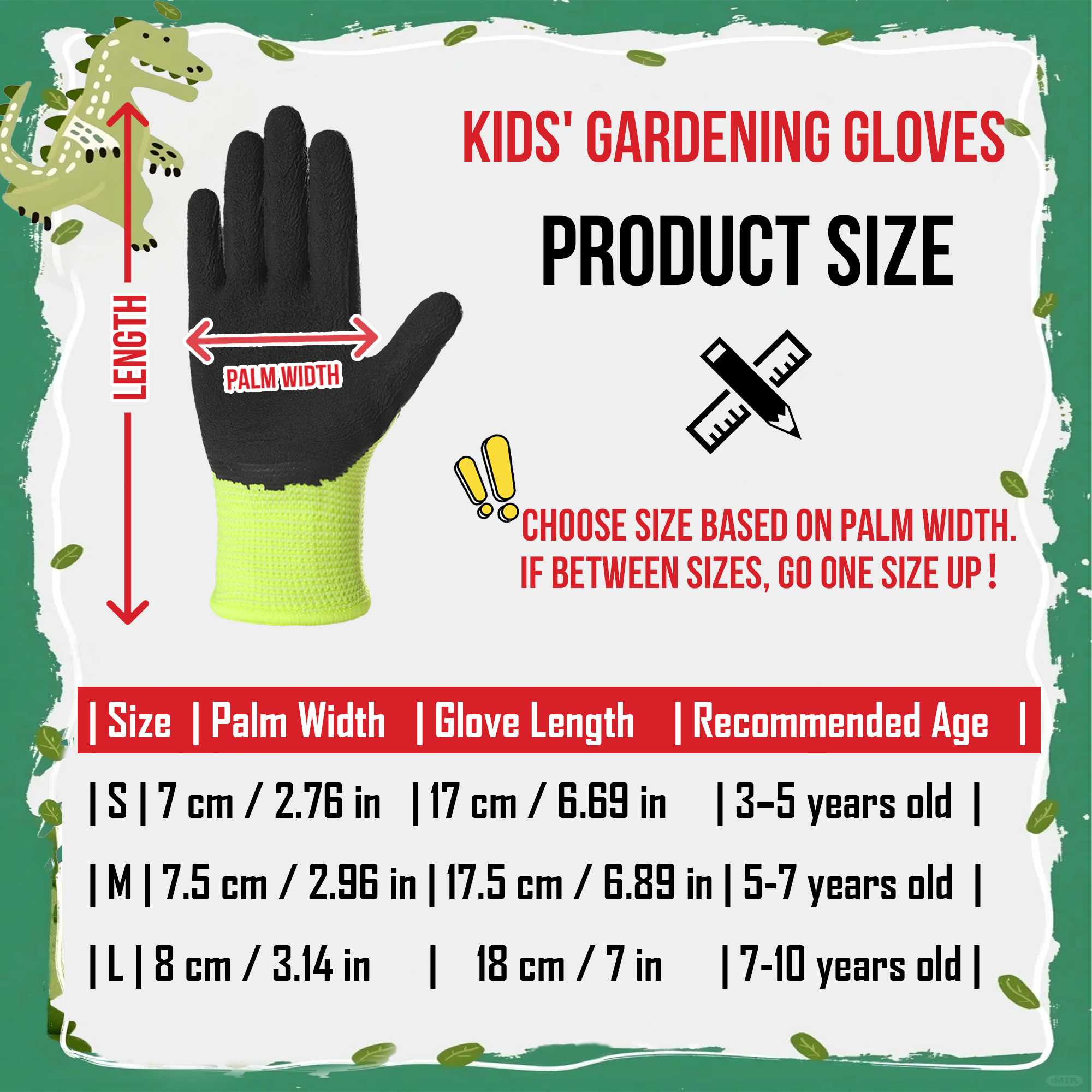 3 Pairs Kids Gardening Gloves  - Gardening Tools For 8 Year Olds recensie en prijs
