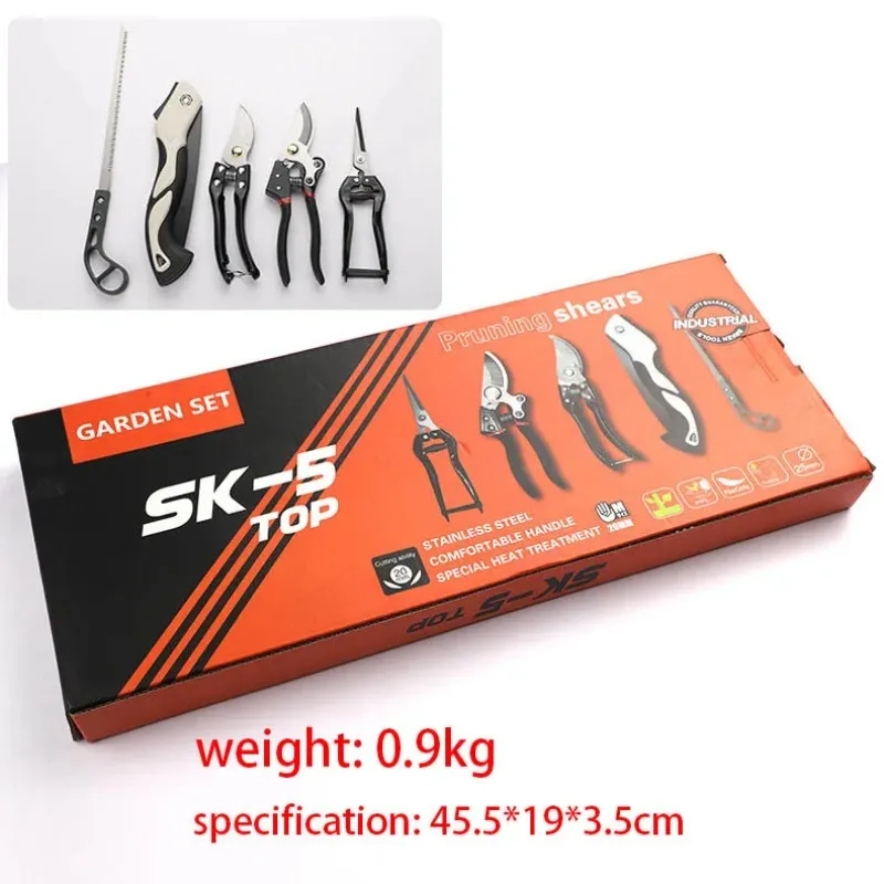 5Pcs SK5 Steel Garden Tool Set - Gardening Hand Tools Yard recensie en prijs