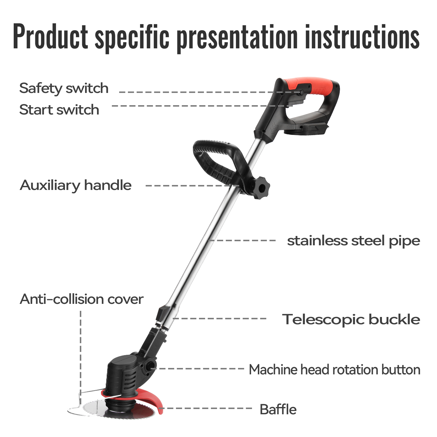 Lithium Electric Grass Trimmer - Gardening Tools Lawn Mower recensie en prijs