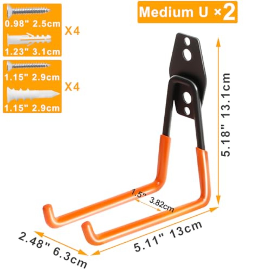 Heavy Duty Wall Hook for Tool/ - Gardening Tools Holder recensie en prijs