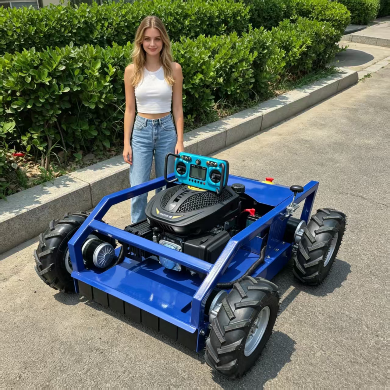 Smart Remote-Controlled Lawn M - Gardening Tools Lawn Mower recensie en prijs