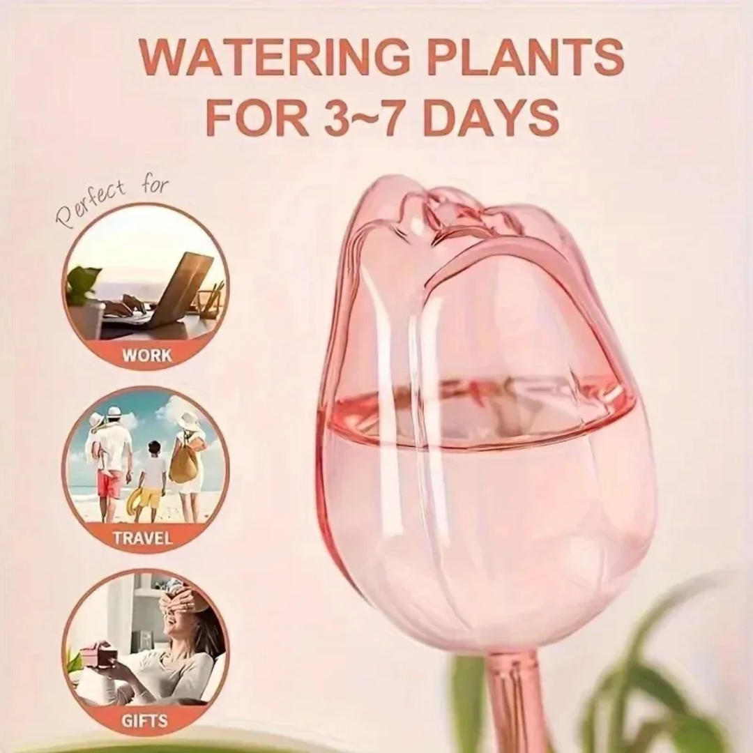 Pink Tulip Plant Watering Ball - Gardening Tools Pink recensie en prijs