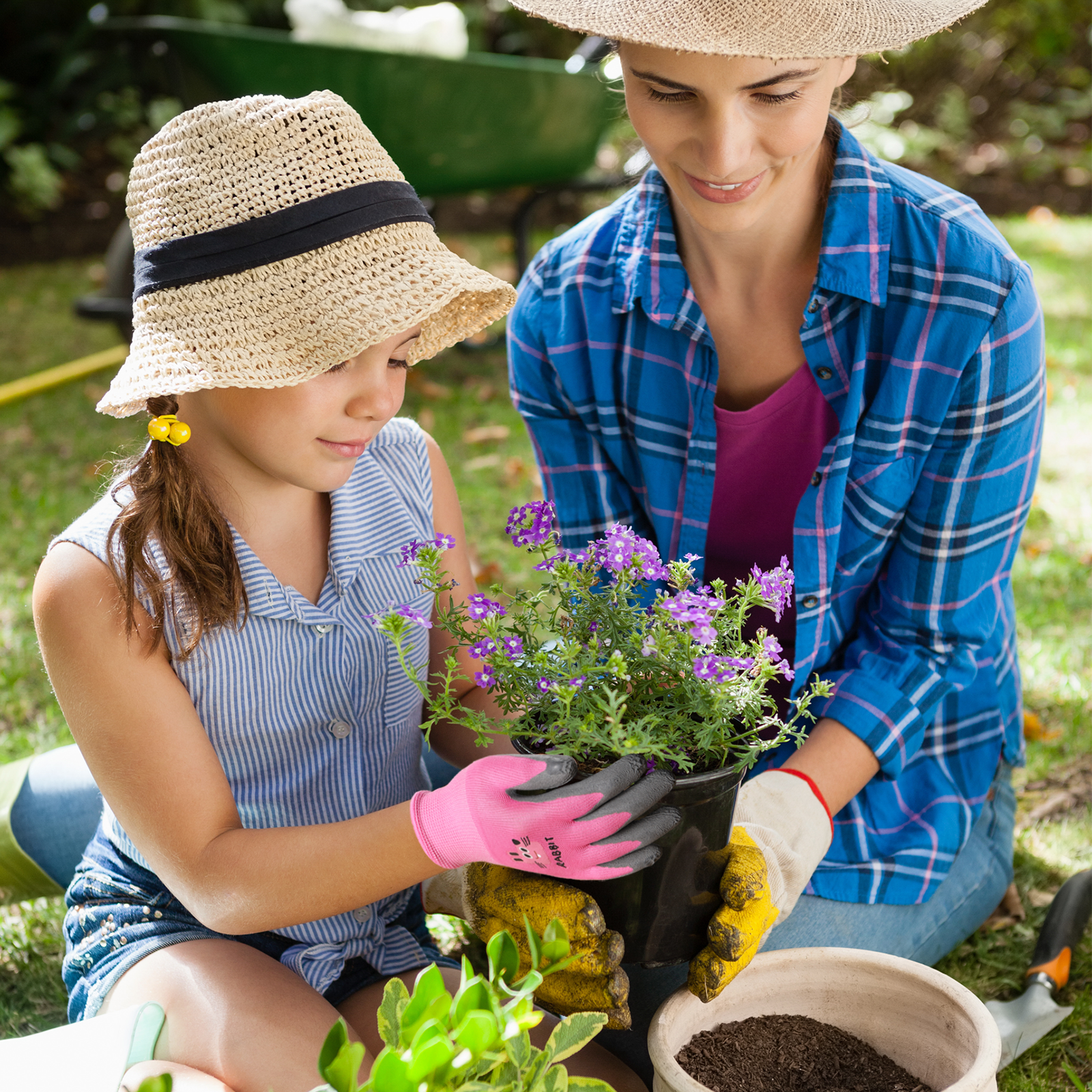 3 Pairs Kids Gardening Gloves, - Gardening Tools For 10 Year Olds recensie en prijs