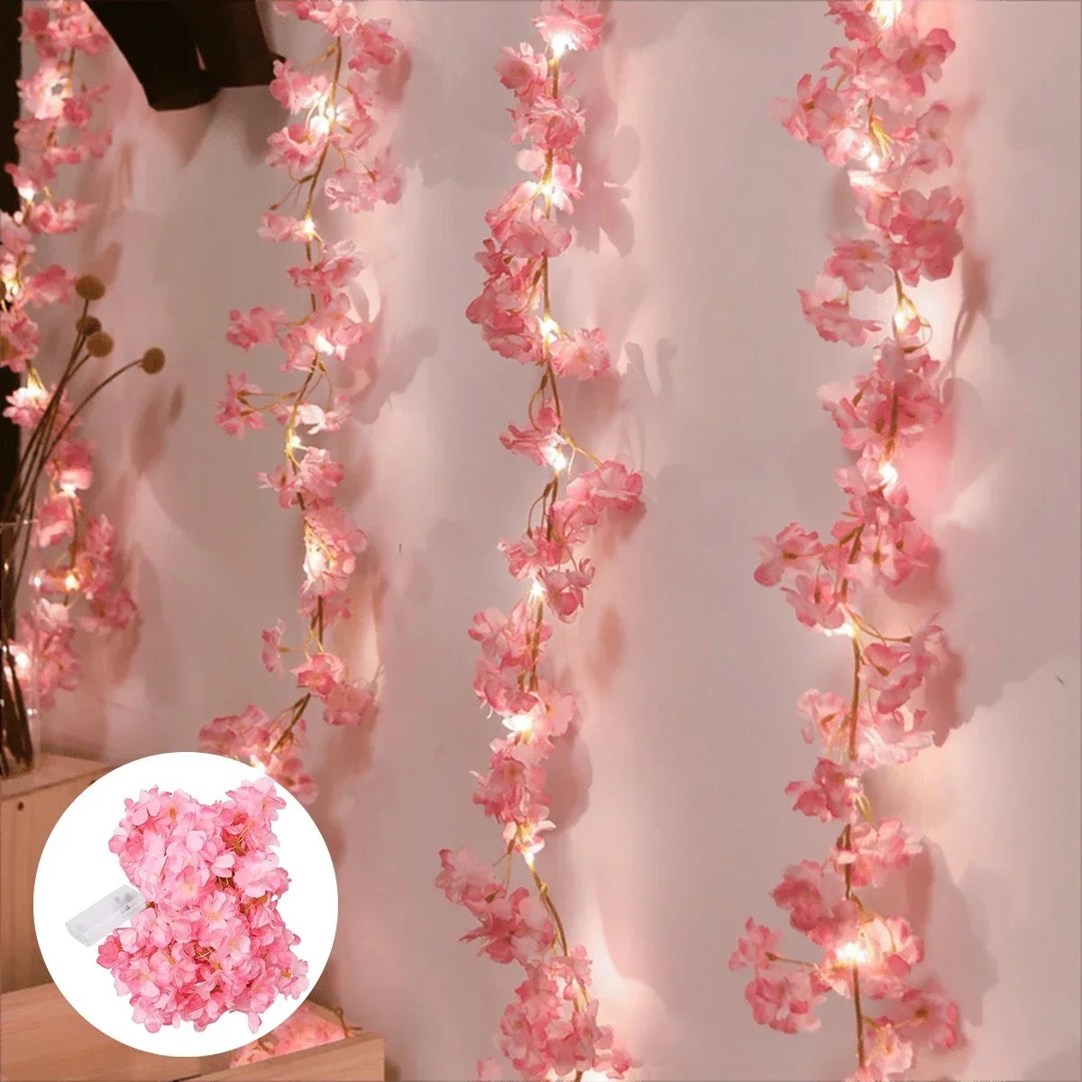 180CM Pink Artificial Flowers  - Gardening Tools Pink recensie en prijs