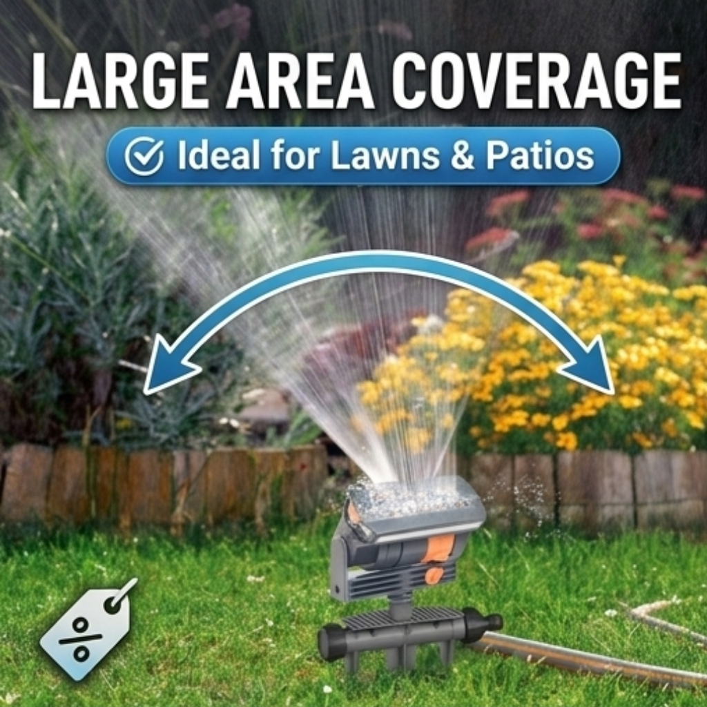 Automatic Oscillating Sprinkle - Gardening Tools And Equipment recensie en prijs