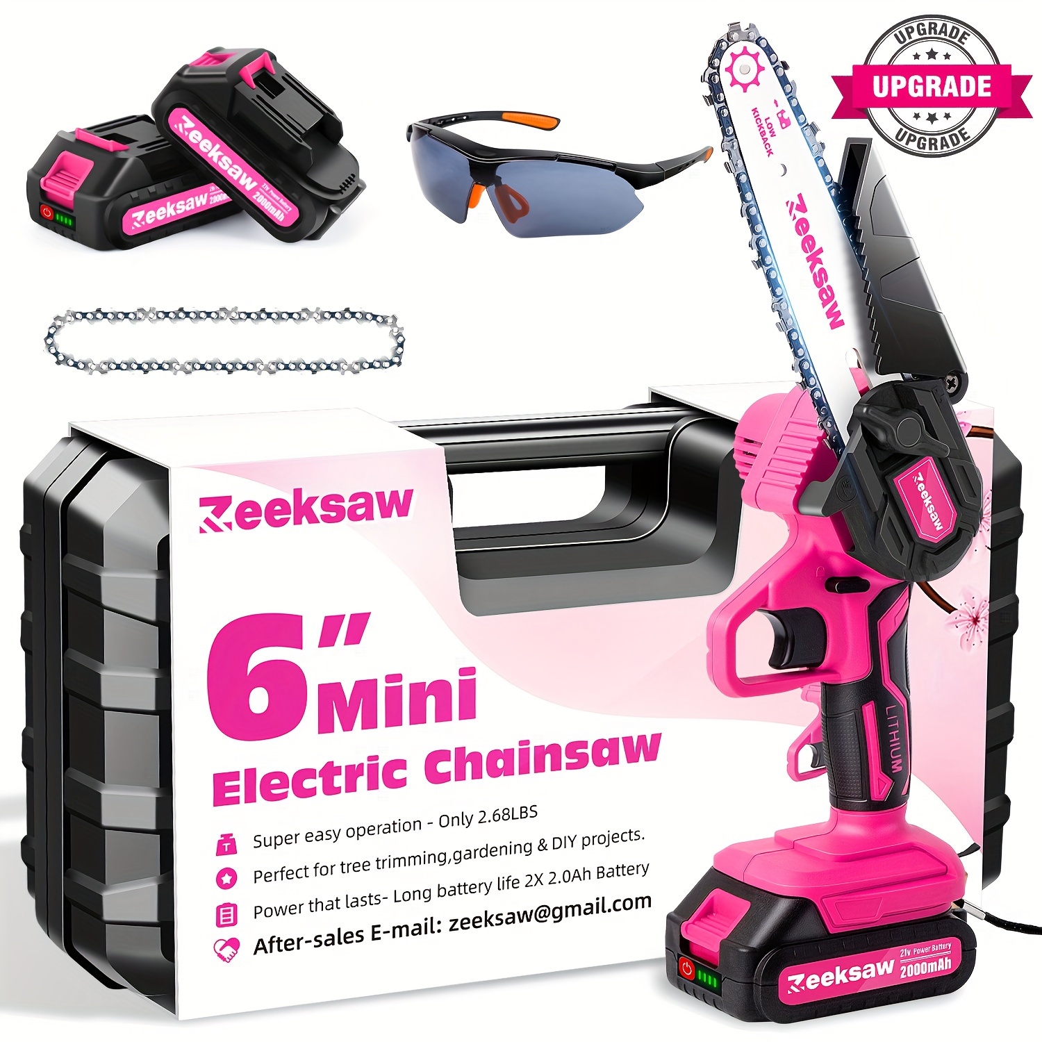 Compact Pink Electric Handheld - Gardening Tools Pink recensie en prijs