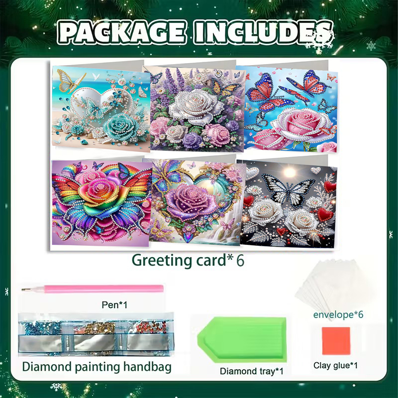 6 Pieces/Kit DIY Diamond Paint - Gardening Tools Diy recensie en prijs