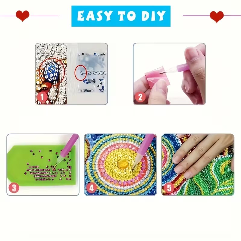 6 Pieces/Kit DIY Diamond Paint - Gardening Tools Diy recensie en prijs