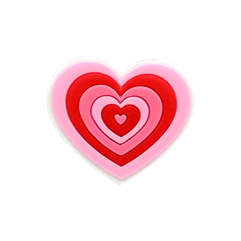 1pcs Heart Shoe Charms Rainbow - Gardening Tools Pink recensie en prijs