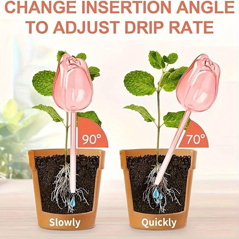 3 Pink Tulip Irrigation Balls  - Gardening Tools Pink recensie en prijs