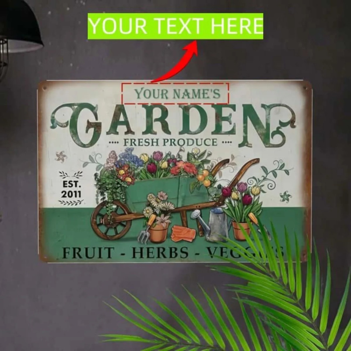 Custom Name Garden Tool Metal  - Gardening Tools Names recensie en prijs