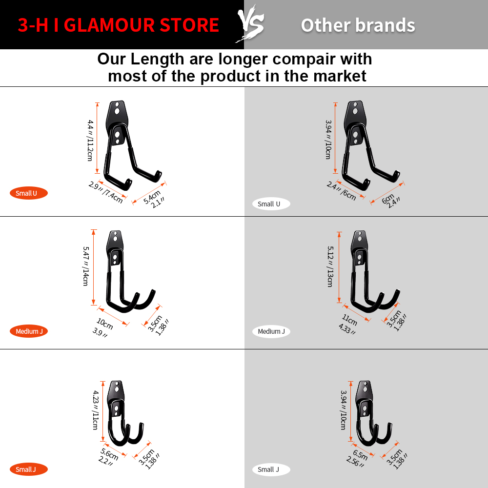 Heavy Duty Metal Hook Garage O - Gardening Tools Holder recensie en prijs