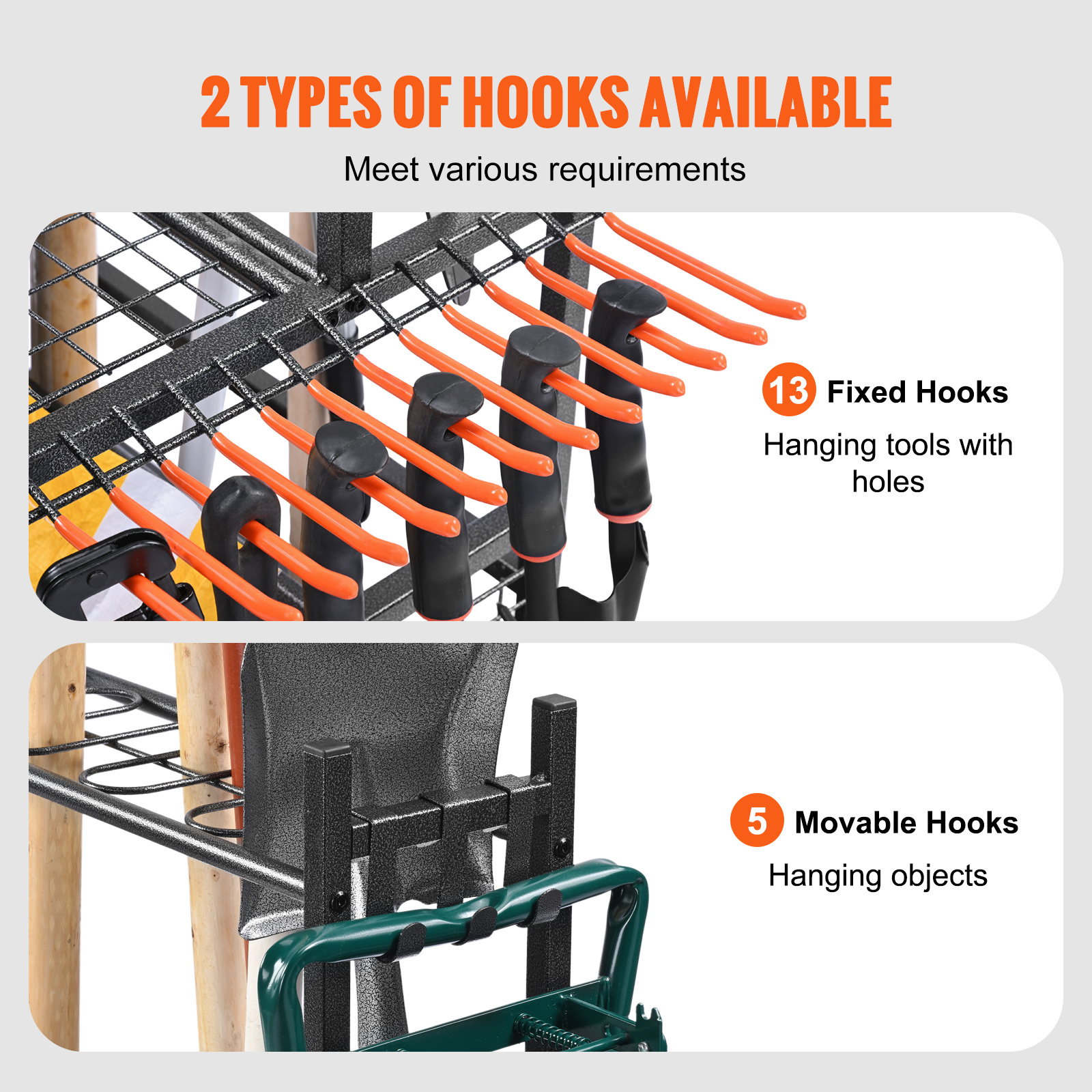 VEVOR Garden Tool Organizer, 1 - Gardening Tools Pink recensie en prijs