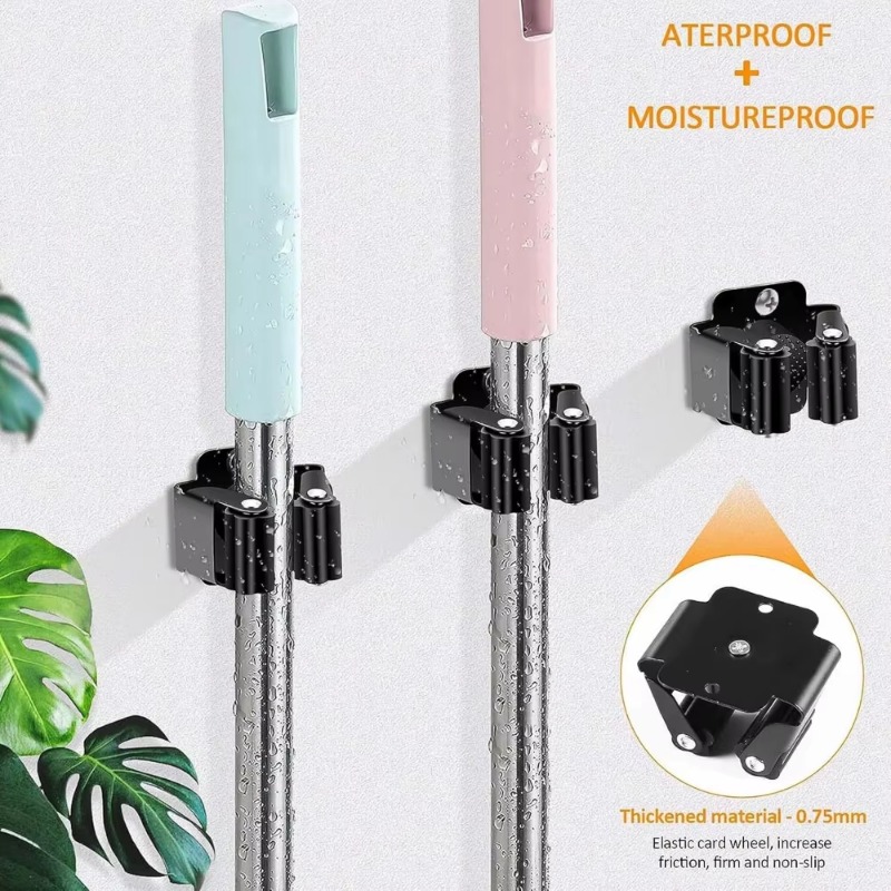 1-10Pcs Mop Broom Holder Wall  - Gardening Tools Holder recensie en prijs