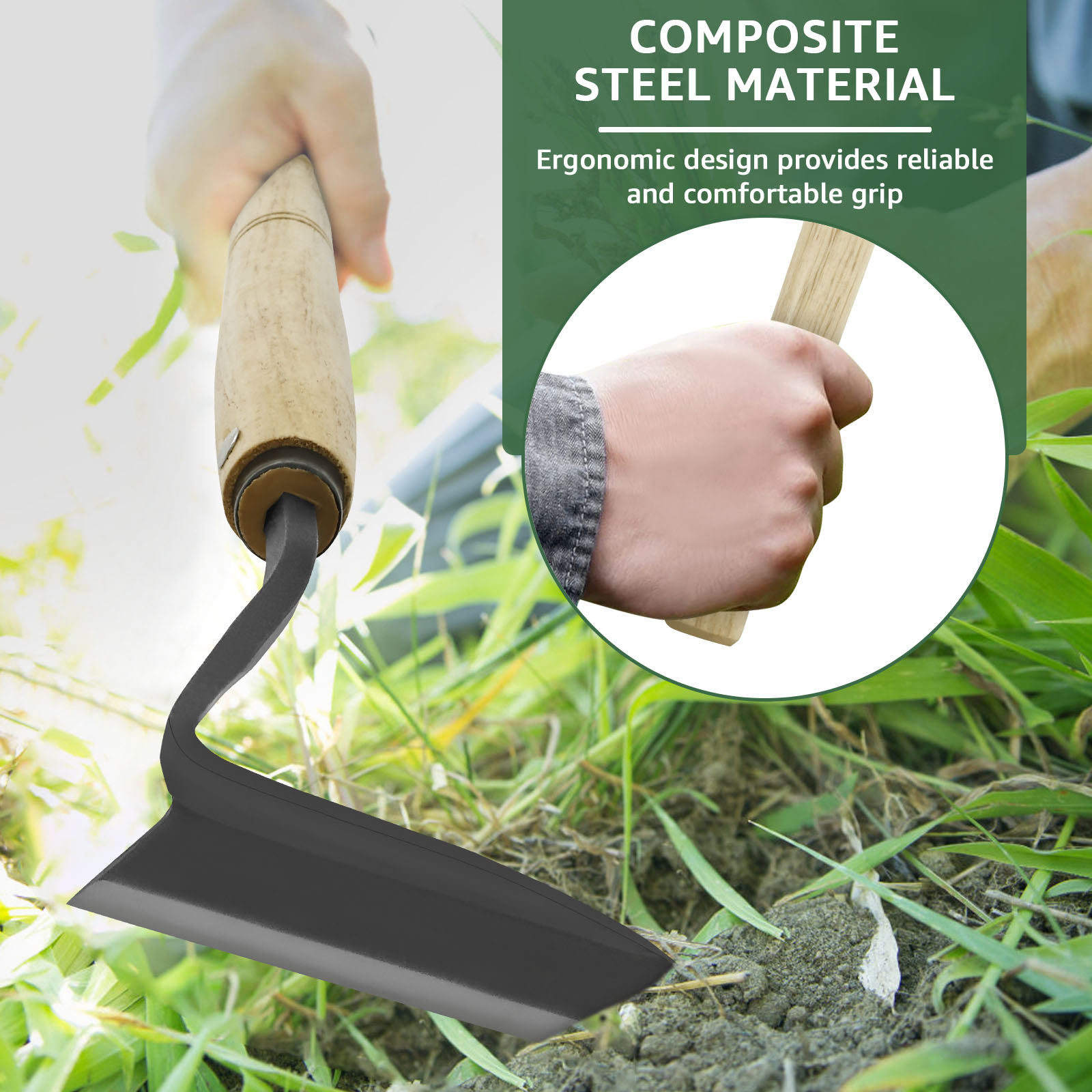 Japanese Weeding Sickle Wooden - Gardening Hand Tools Japanese recensie en prijs