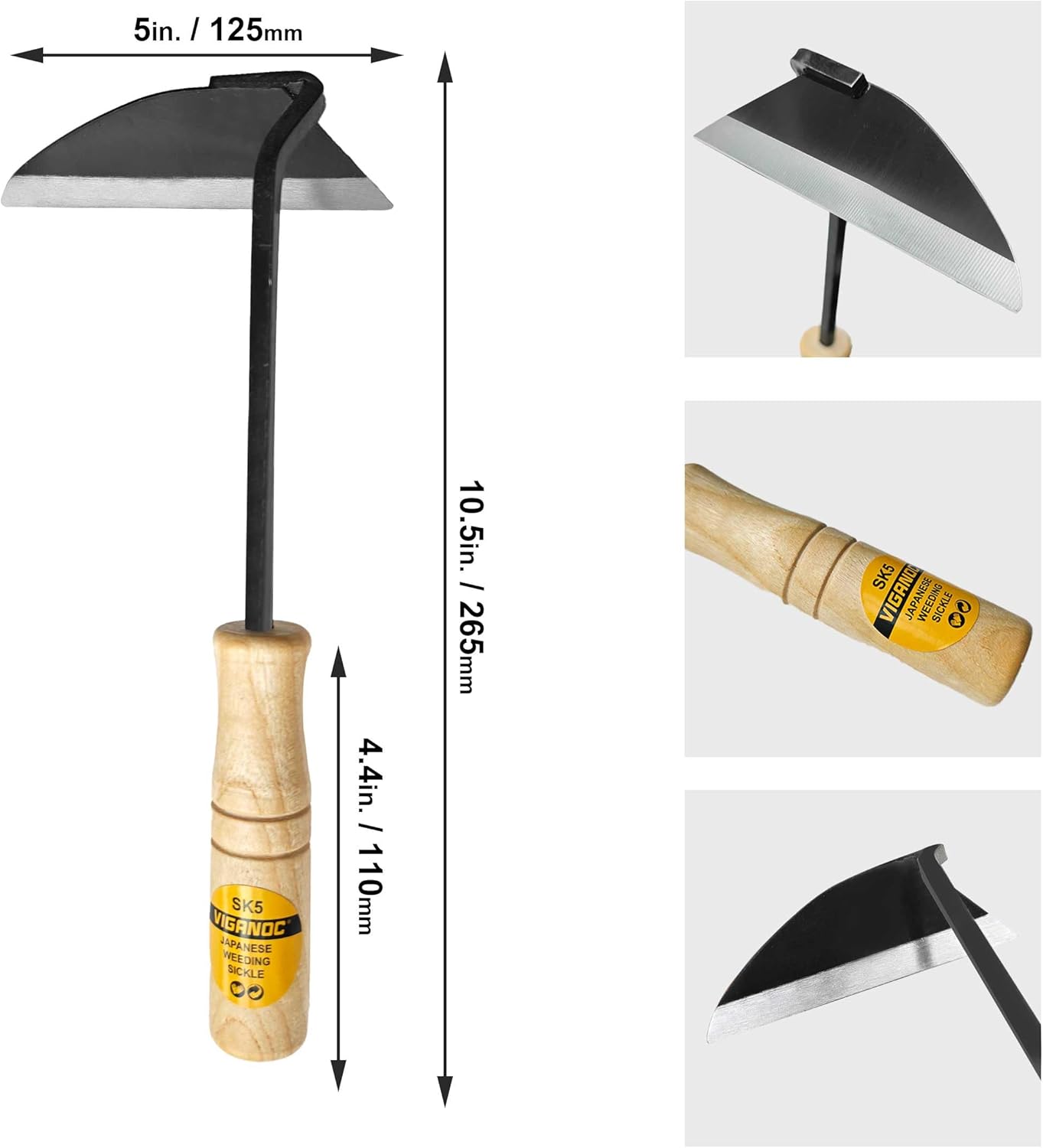 Japanese Wide Blade Garden Too - Gardening Hand Tools Japanese recensie en prijs