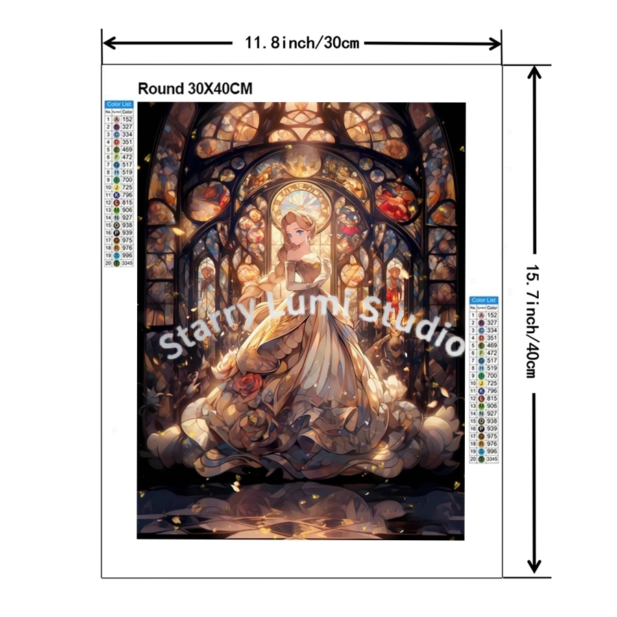 Cute Cinderella Castle 5D Full - Gardening Tools Diy recensie en prijs