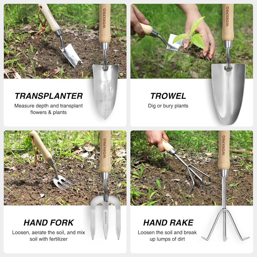 8 Piece Pink Garden Tool Set S - Gardening Tools Pink recensie en prijs