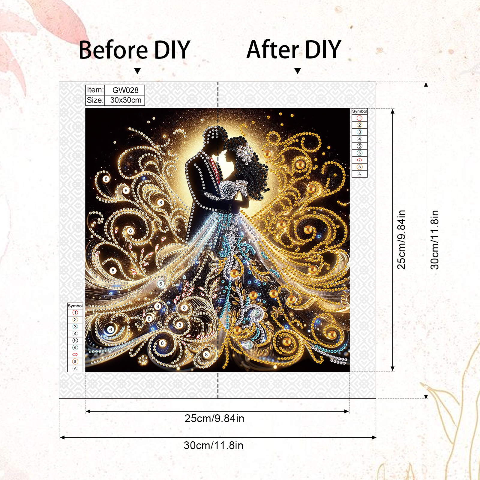 5D DIY Diamond Painting Flower - Gardening Tools Diy recensie en prijs
