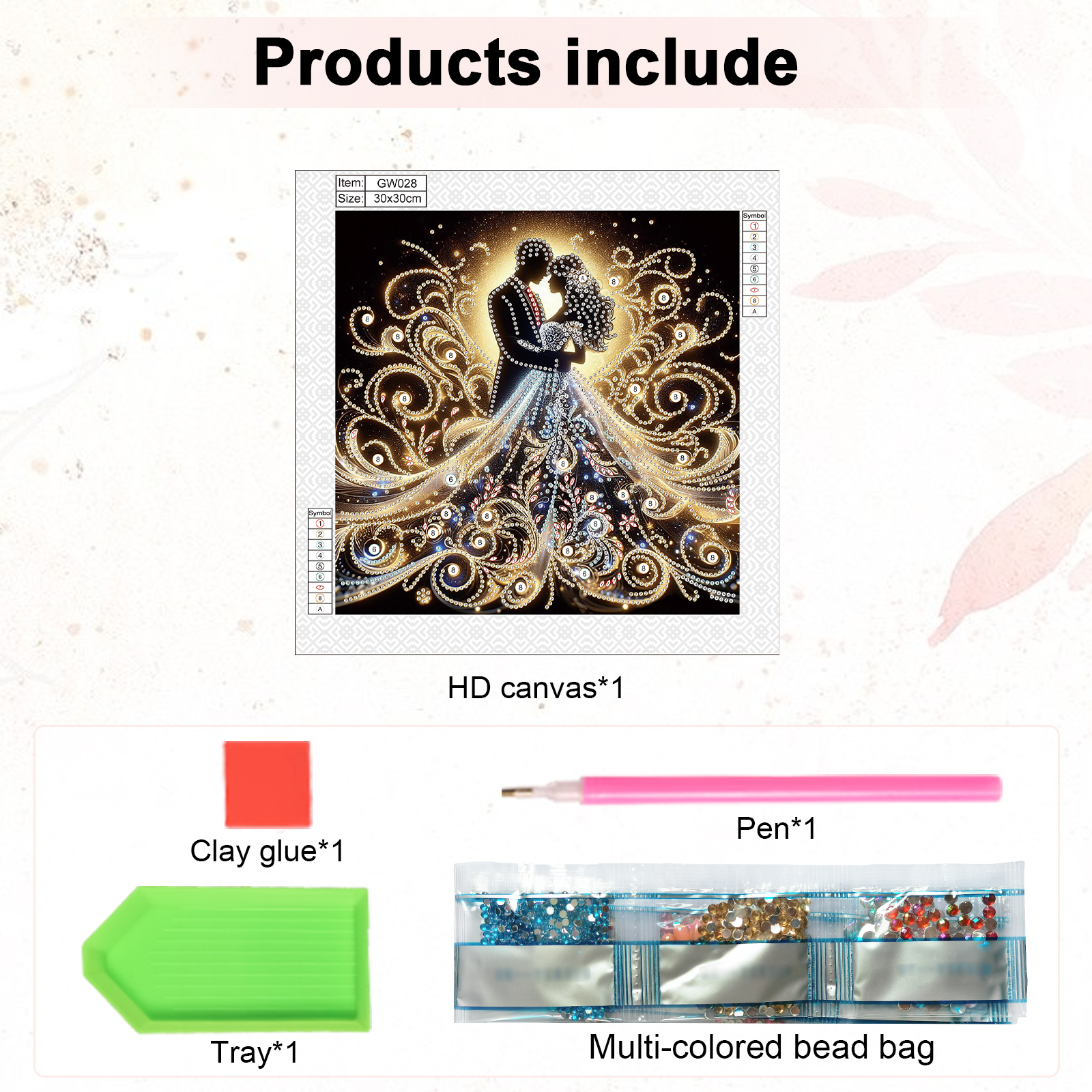 5D DIY Diamond Painting Flower - Gardening Tools Diy recensie en prijs