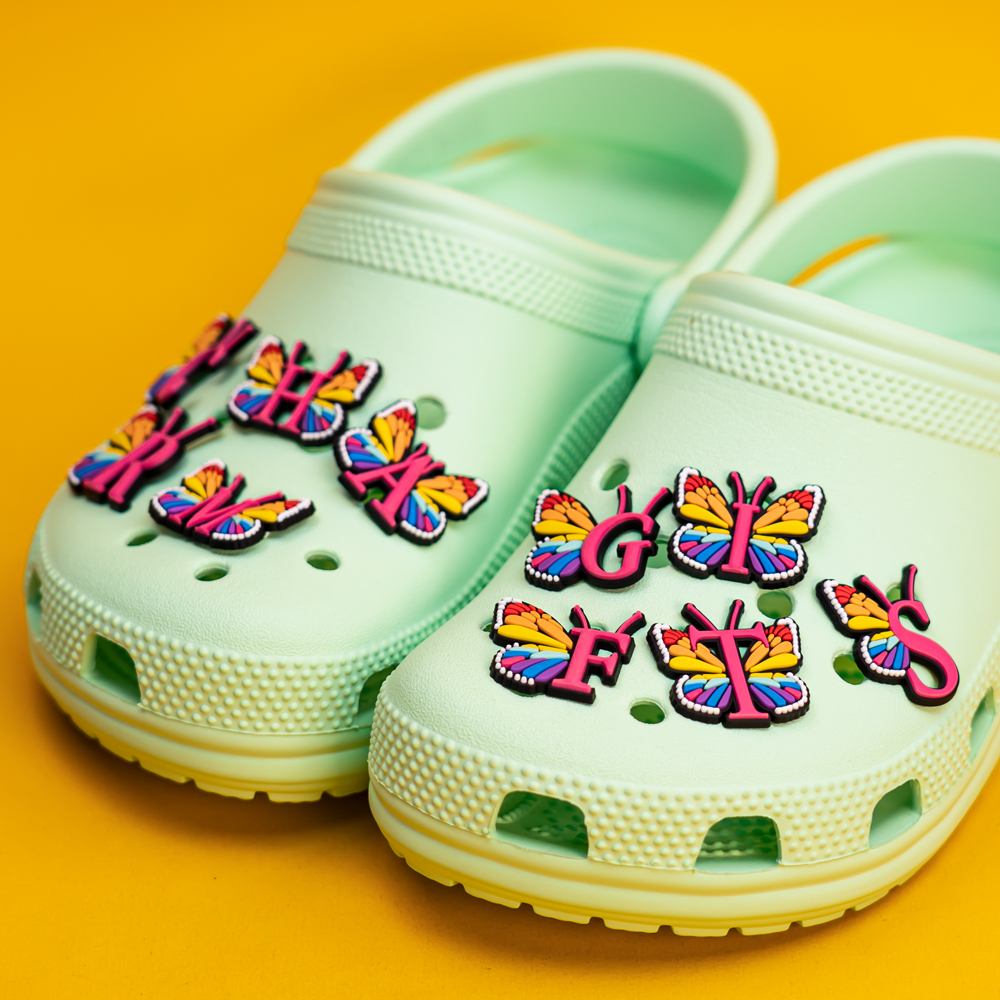1pcs Colourful butterfly Shoe  - Gardening Tools Pink recensie en prijs