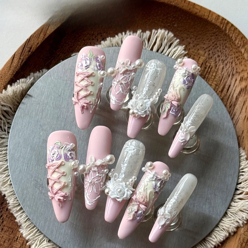 Nail Art Wearing Nail Three-di - Gardening Tools Pink recensie en prijs