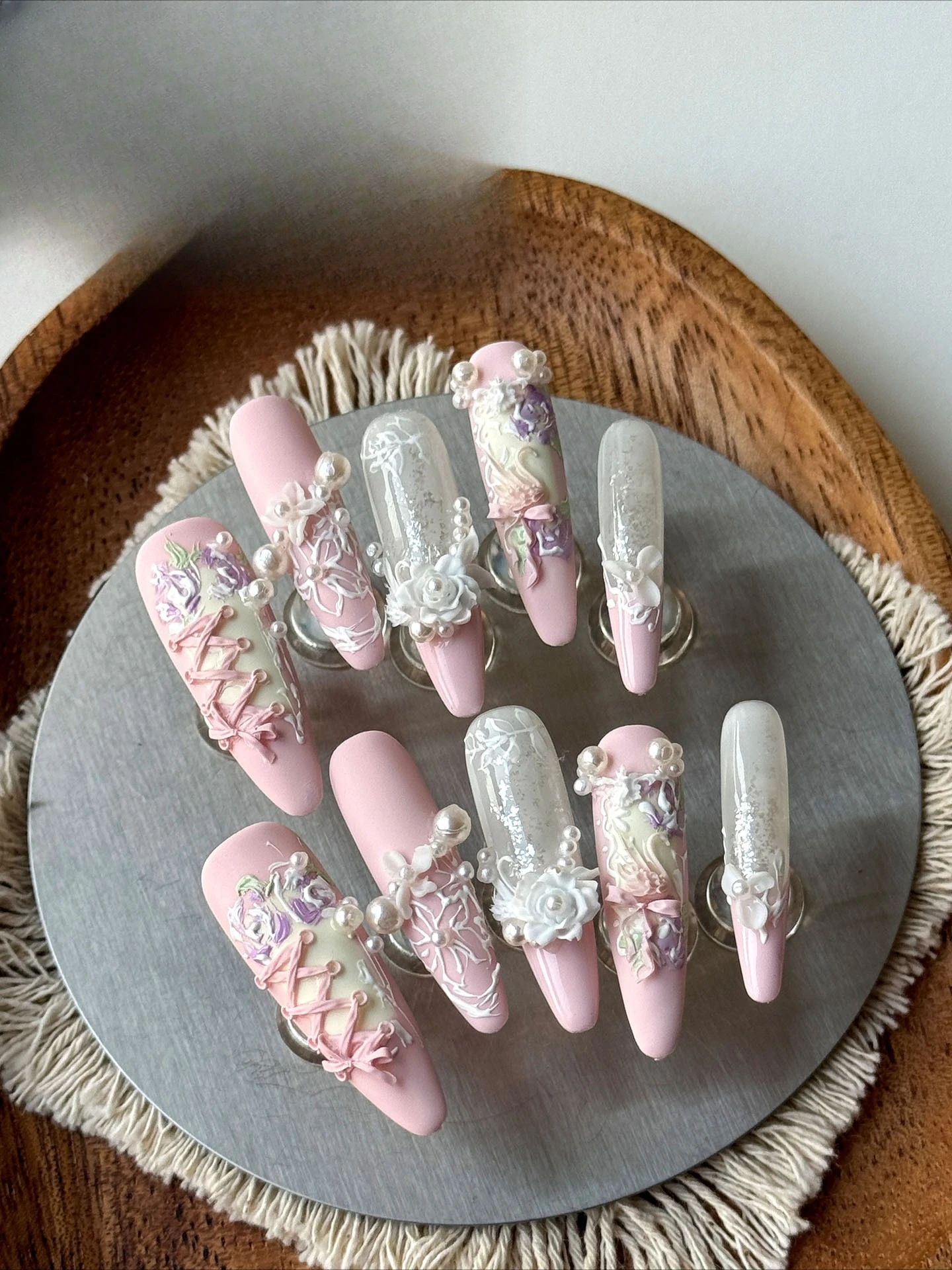 Nail Art Wearing Nail Three-di - Gardening Tools Pink recensie en prijs