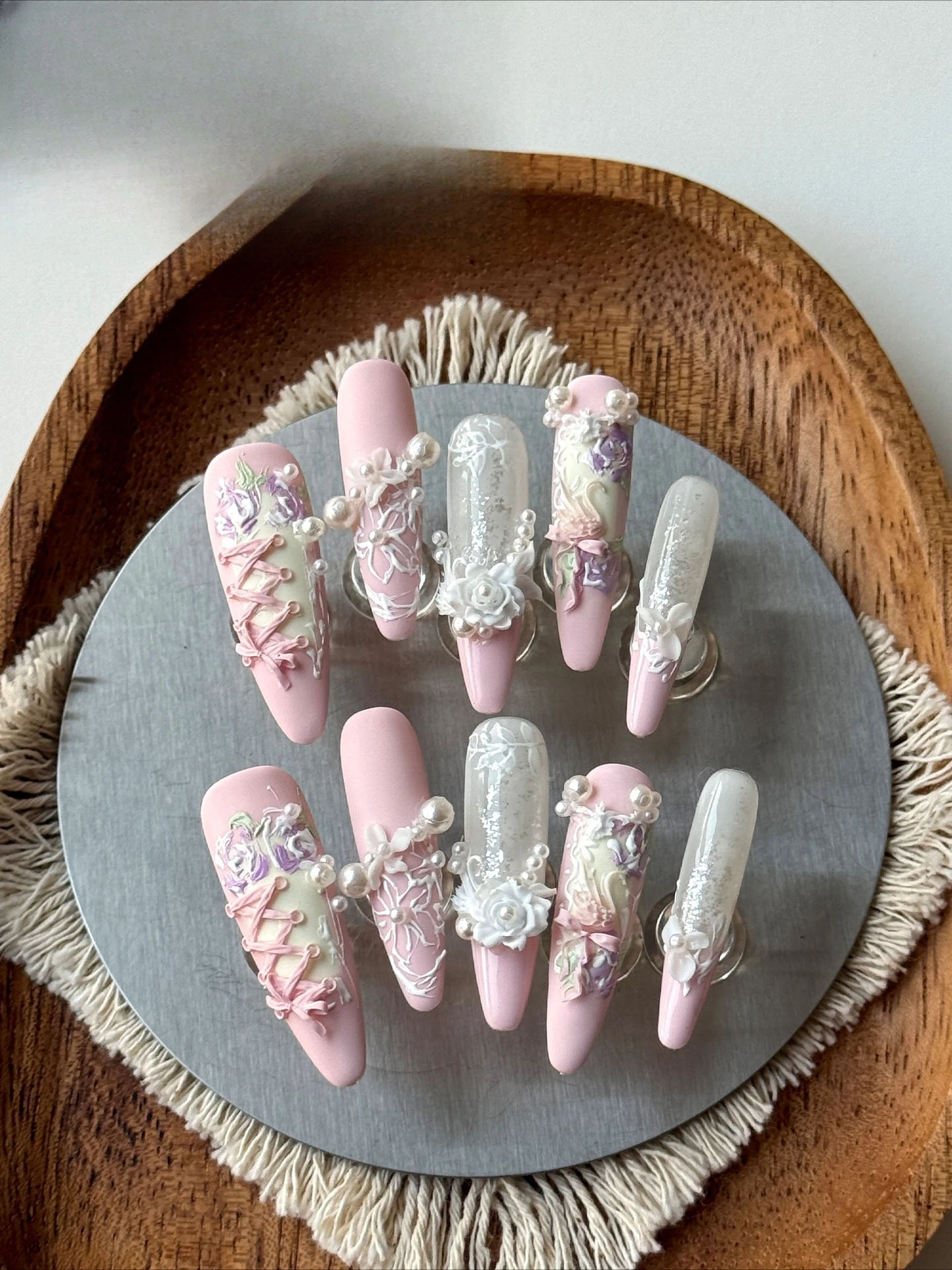 Nail Art Wearing Nail Three-di - Gardening Tools Pink recensie en prijs