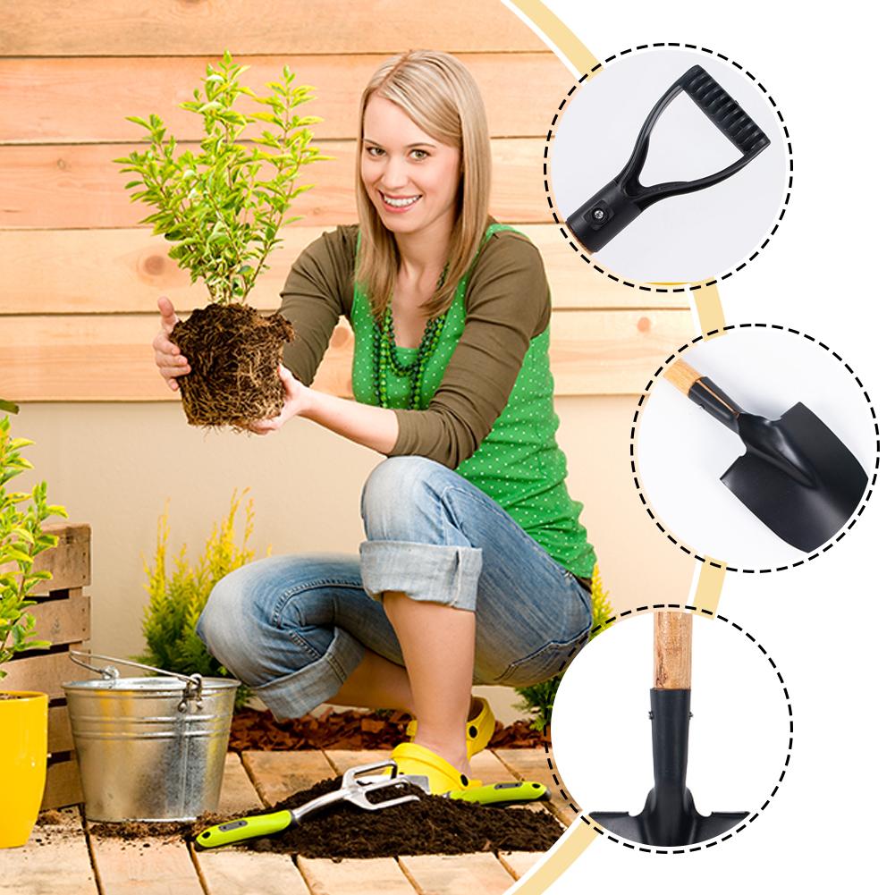 36cm Garden Shovel WIth Wooden - Gardening Tools For 8 Year Olds recensie en prijs
