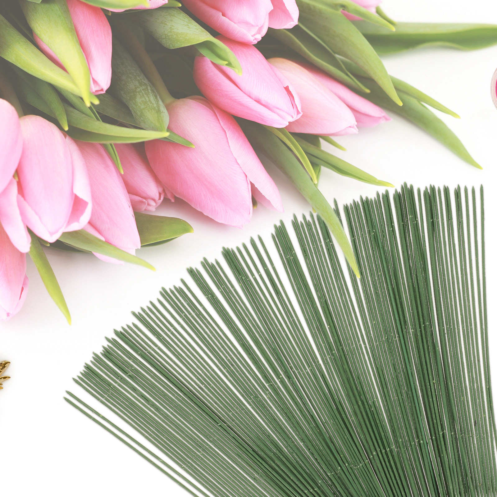 100Pcs Artificial Flower Stems - Gardening Tools Diy recensie en prijs