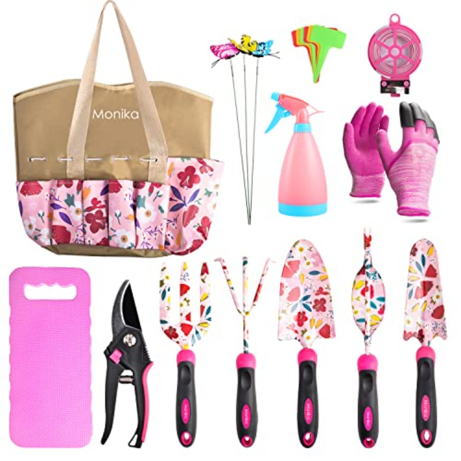 20-Piece Gardening Tool Set fo - Gardening Tools Pink recensie en prijs