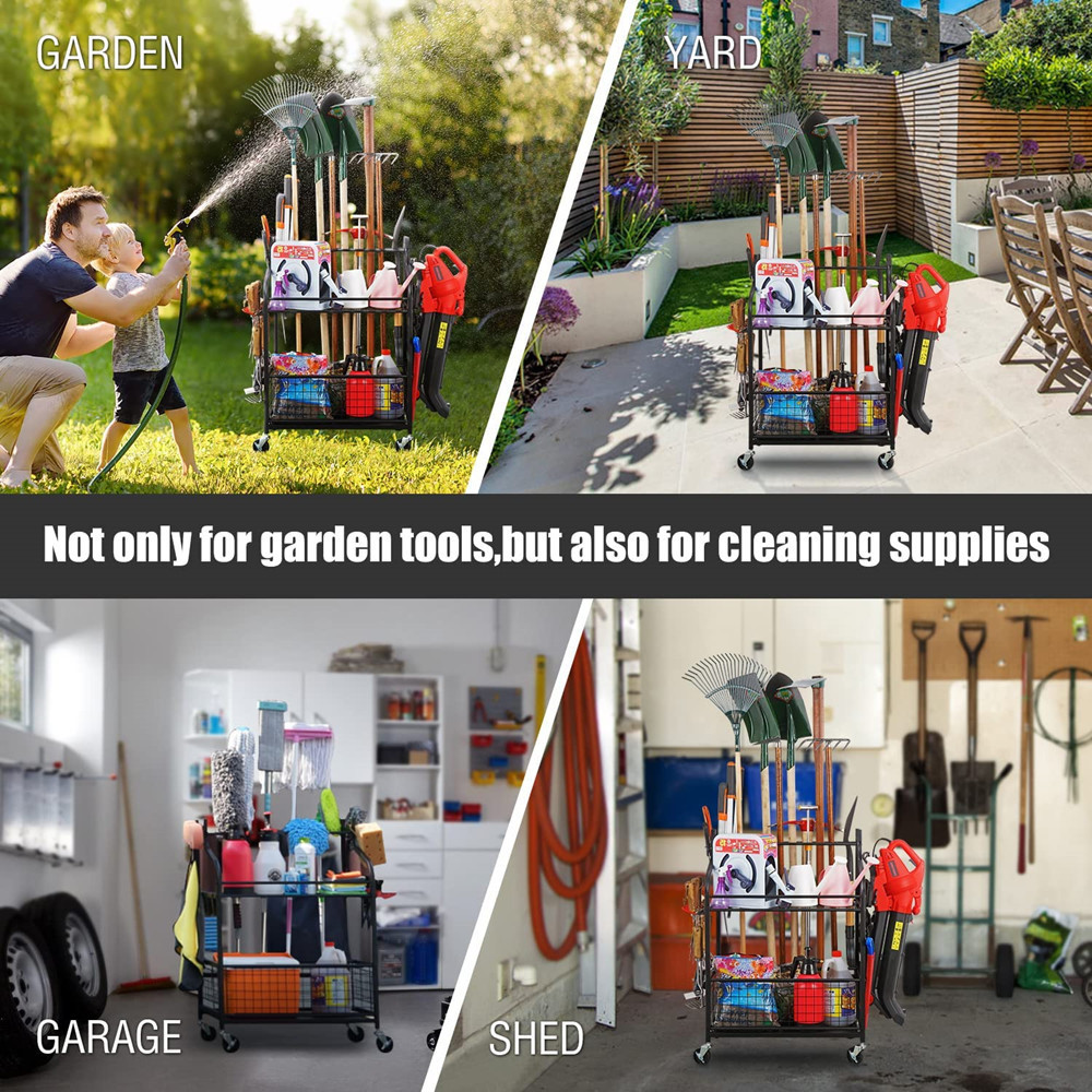 Garden Tool Organizer Yard Too - Gardening Tools Holder recensie en prijs