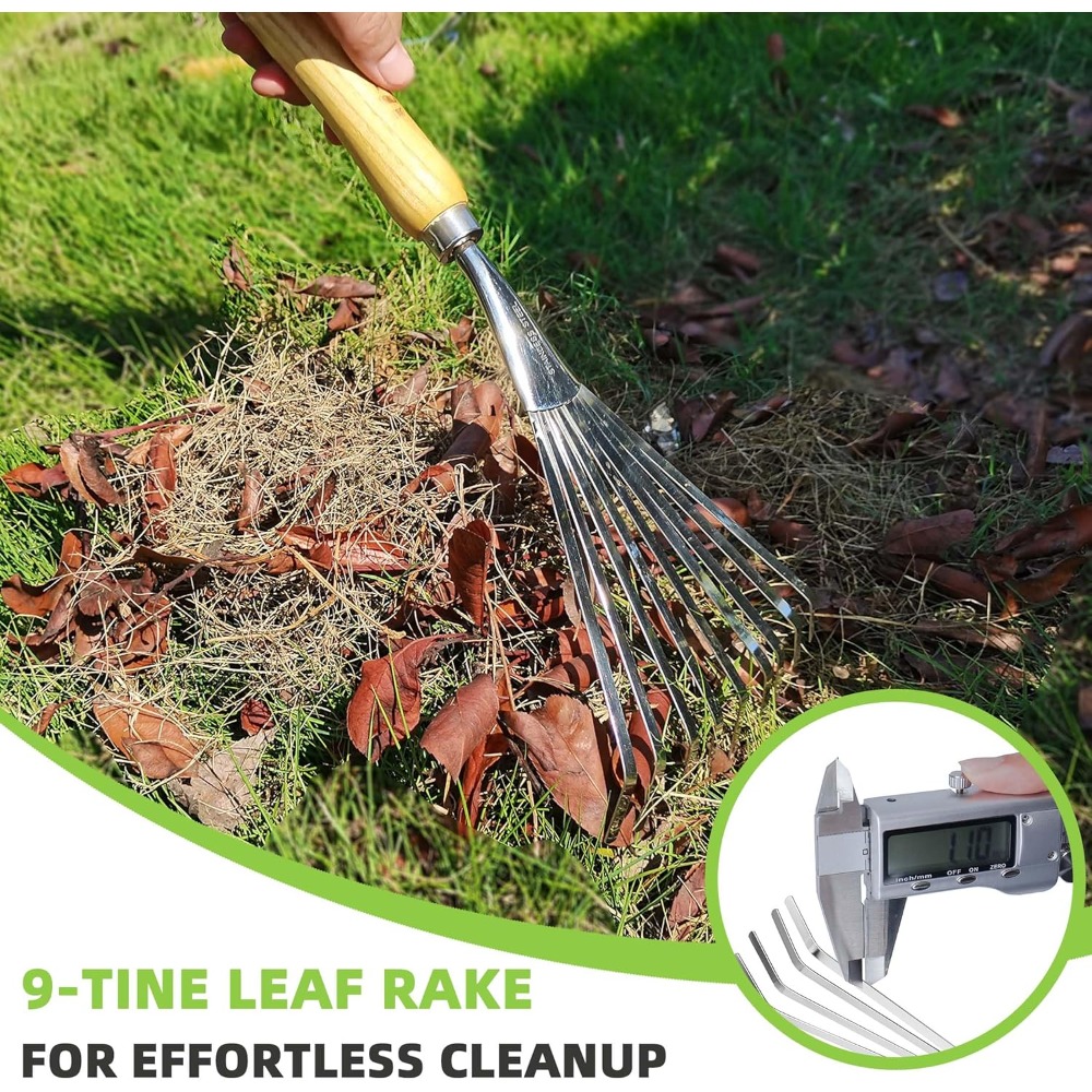 Hand Rakes, Garden Stainless S - Gardening Hand Tools Yard recensie en prijs