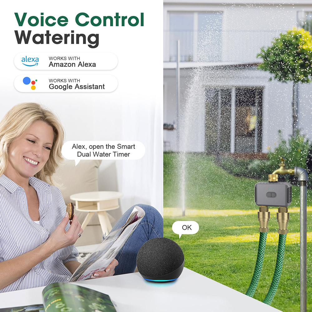 Tuya 2 Zone Watering Timer Gar - Gardening Tools And Equipment recensie en prijs